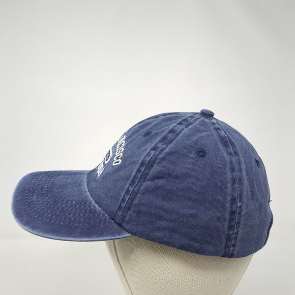 San Francisco California Est. 1975 Slideback Hat Blue OS Adjustable Embroidered - Picture 3 of 8